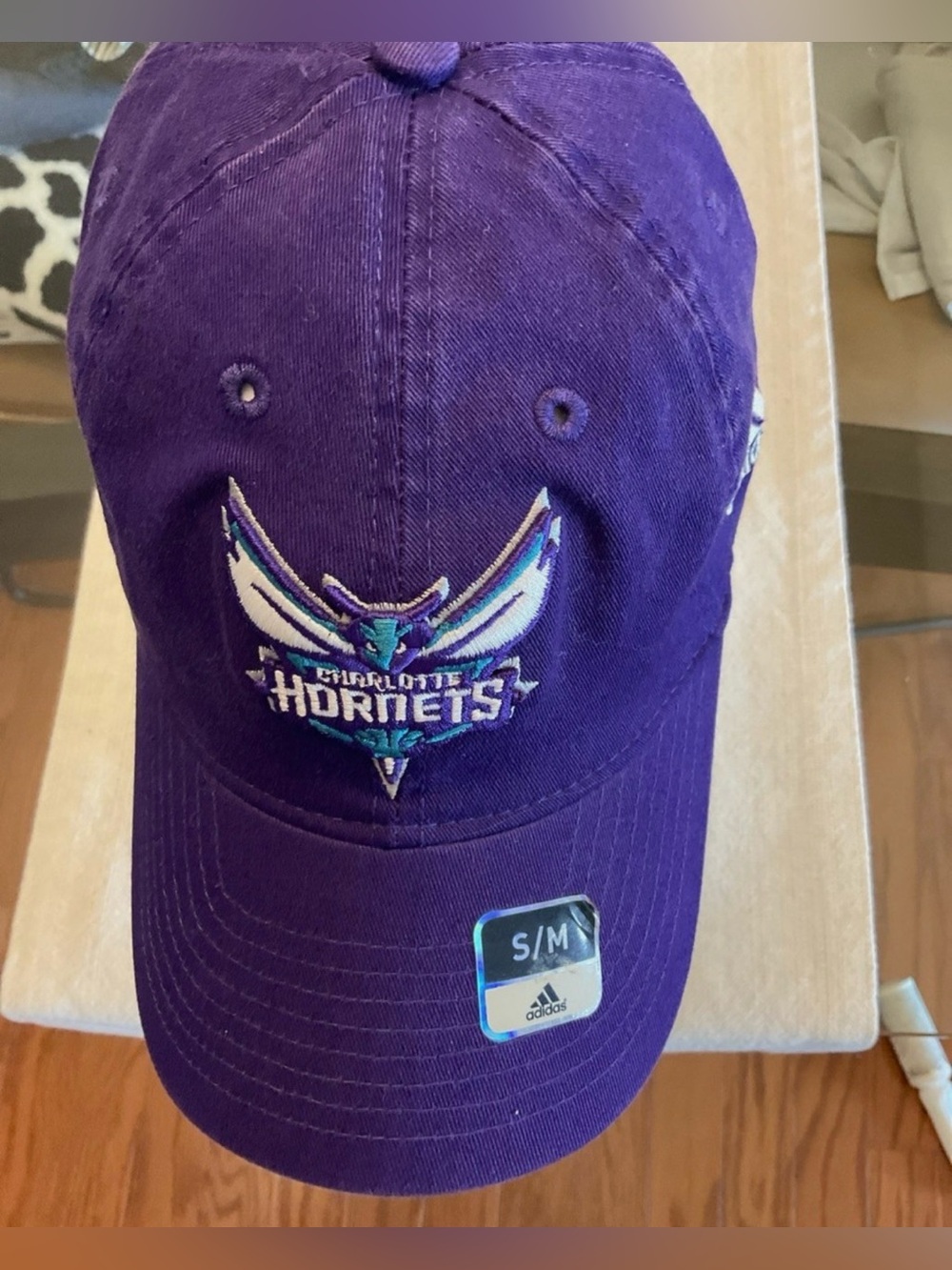 adidas Charlotte Hornets Purple Baseball Hat